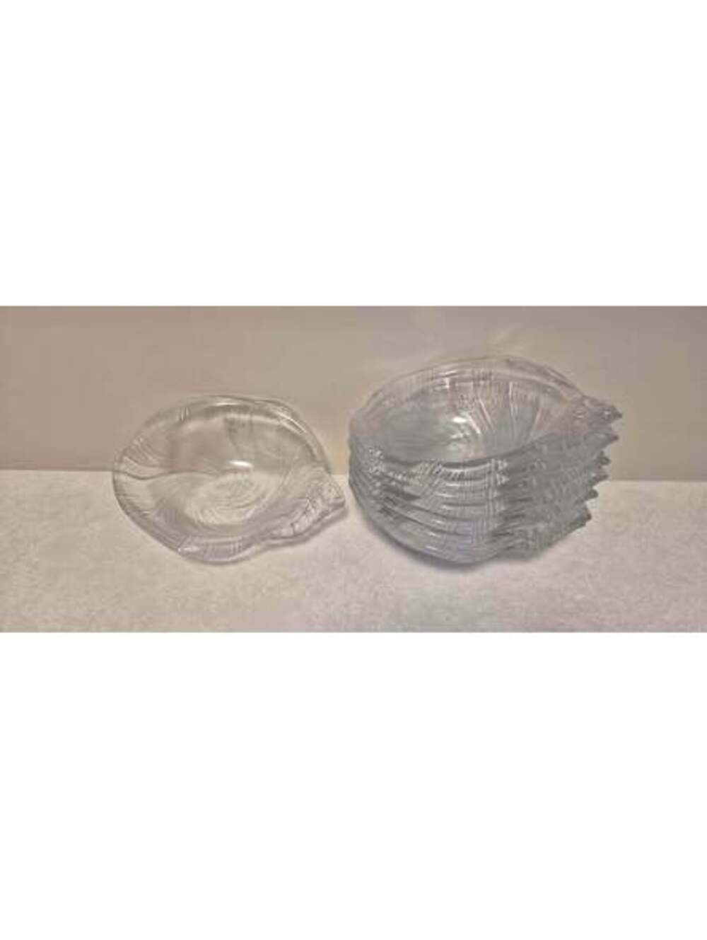 Studio Nova Crystal Shell Bowls – Set of 8 Made in Japan